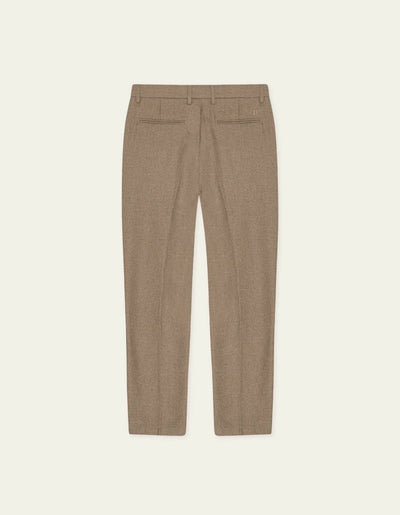 Como Regular Wool Suit Pant - Caribou