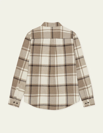 Check Flannel Shirt - Caribou