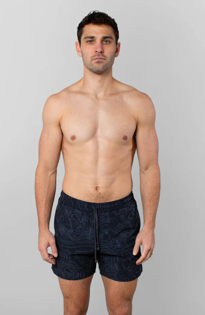 Topography Swim Trunk