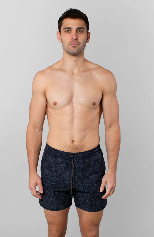 Topography Swim Trunk