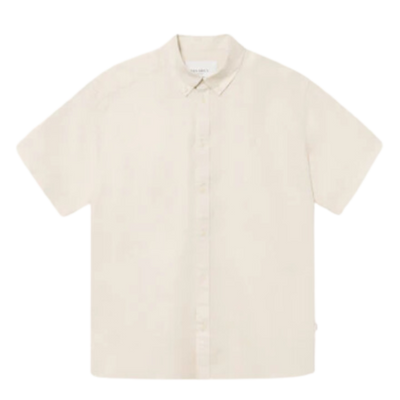 Kris Linen Short Sleeve Shirt - Ivory