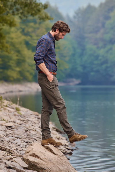 Wrights Cotton Twill Shirt - Twilight