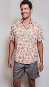 Bondi Heatwave Short Sleeve Button Down - Lotus