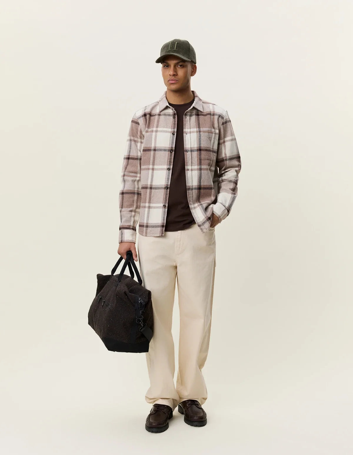 Check Flannel Shirt - Caribou
