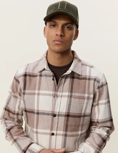 Check Flannel Shirt - Caribou