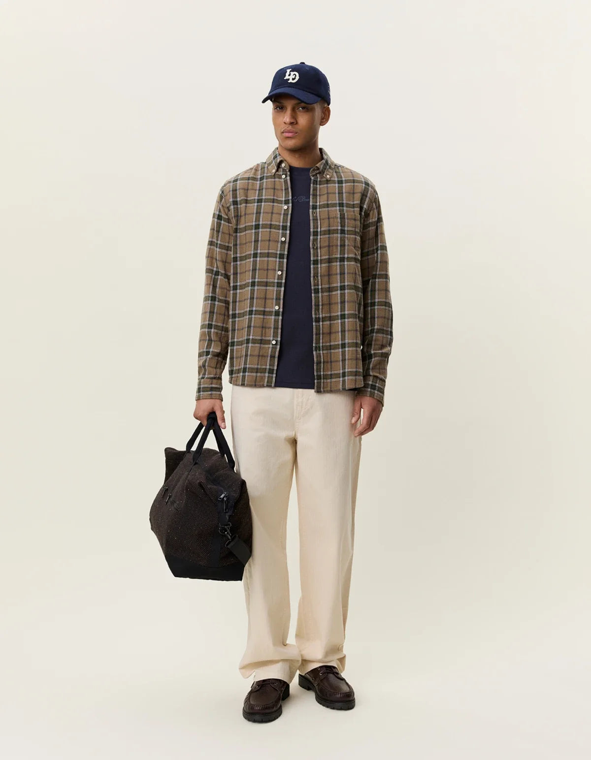 Vintage Check Shirt - Caribou