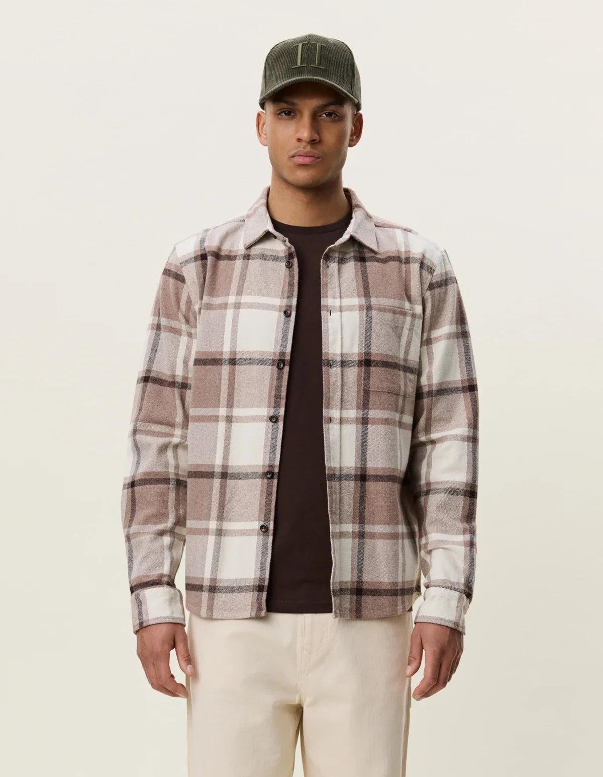 Check Flannel Shirt - Caribou