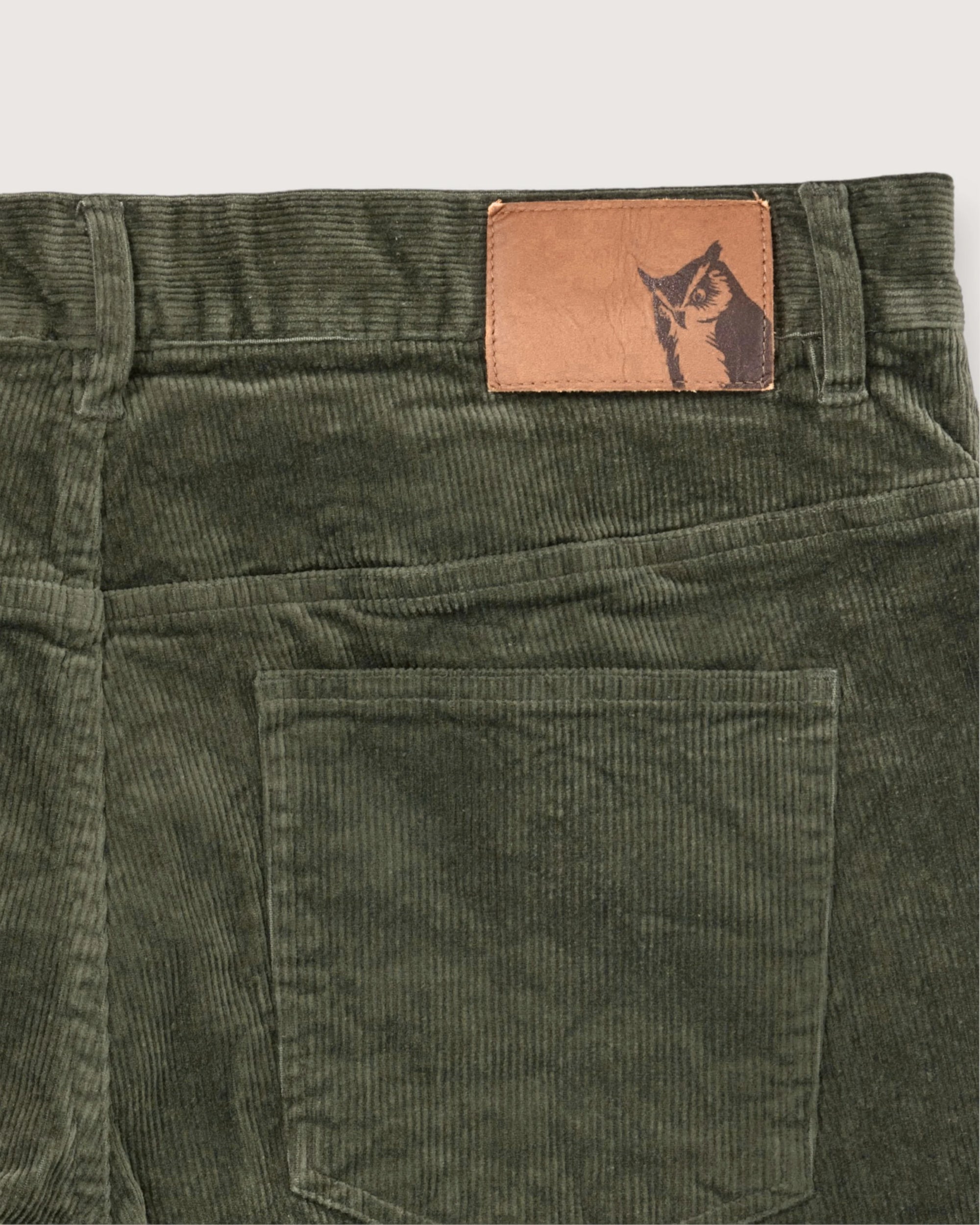 Burlington 5 Pocket Stretch Corduroy - Dusty Olive