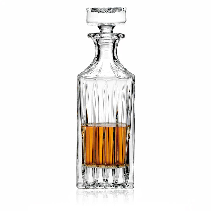 Parallels Crystal Decanter