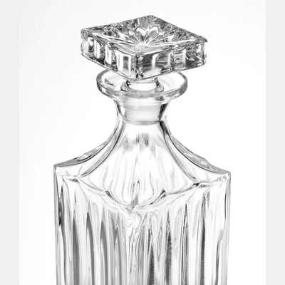 Parallels Crystal Decanter