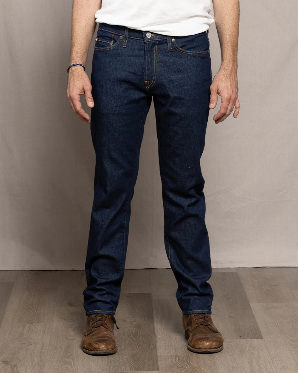 Brodie Athletic Tapered Denim - Dark Rinse
