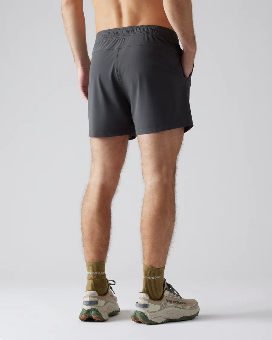 5" Pursuit Short - Unlined - Asphalt