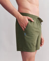 5" Pursuit Short -Unlined - Lichen Green