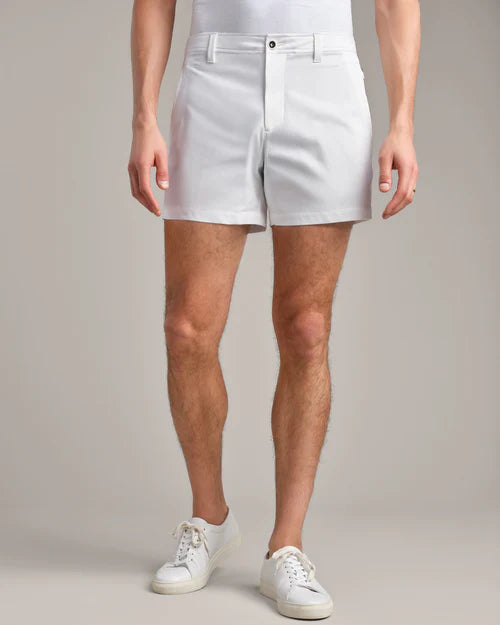 5" Nomad Tech Chino Short - White Onyx