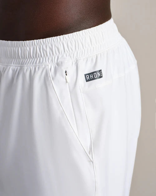 5" Pursuit Short - Lined - White