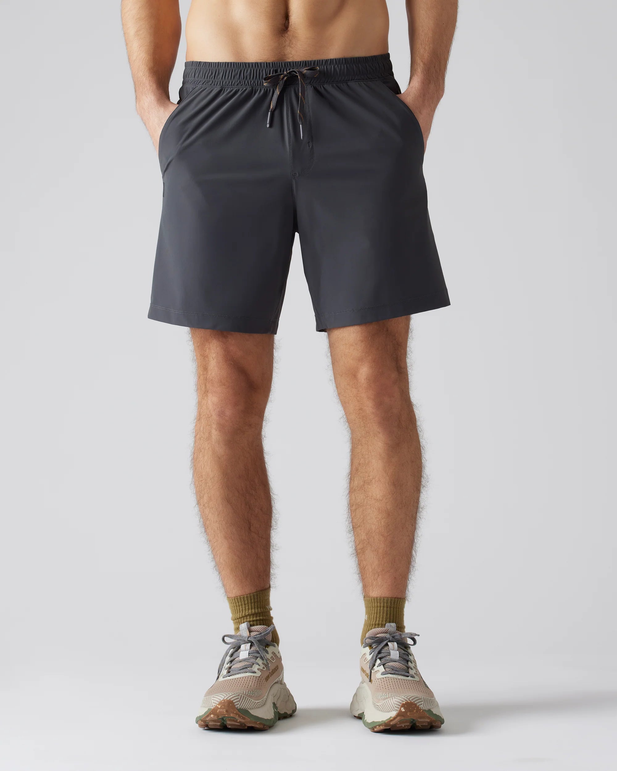 7" Pursuit Short - Unlined - Asphalt