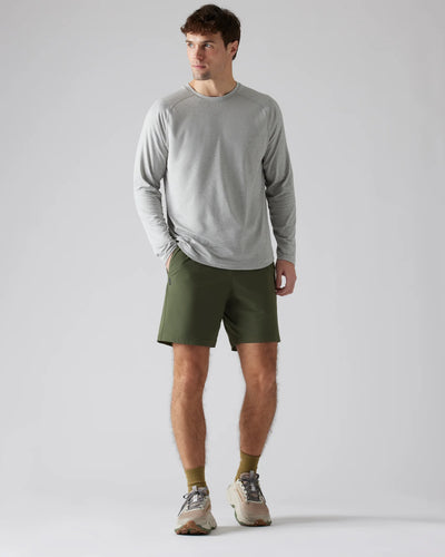 7" Pursuit Short -Unlined - Lichen Green