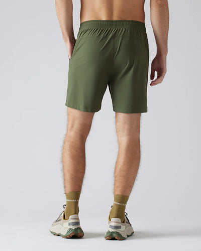 7" Pursuit Short -Unlined - Lichen Green