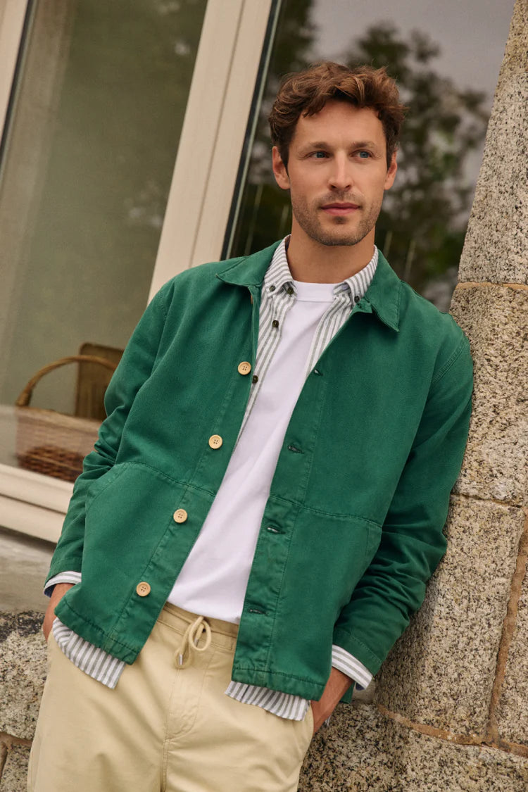 Fisherman's Jacket - Dark Ivy