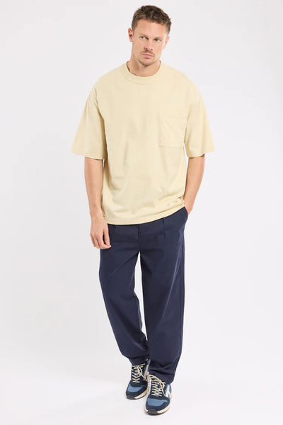 Heritage Loose Fit Pocket T-Shirt - Gravel