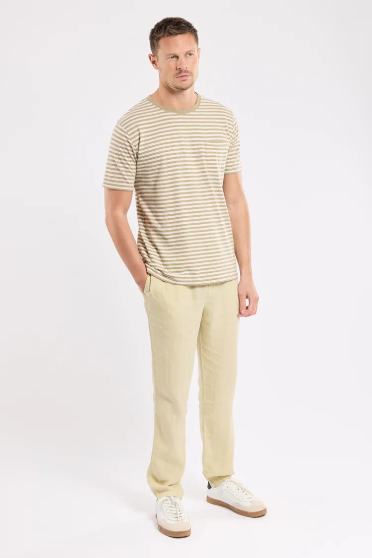 Heritage Striped Breton Stripe - Treehouse/Nature