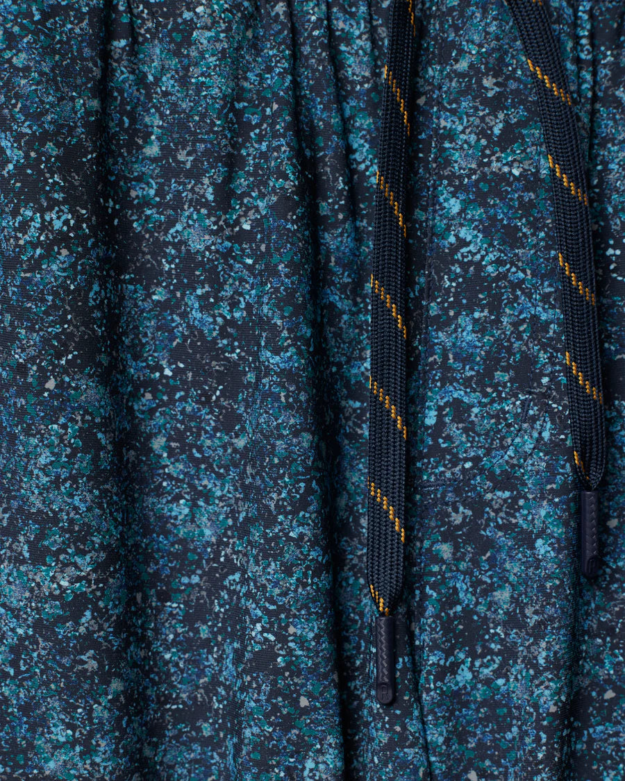 7" Pursuit Short - Unlined - Navy Pebble Print