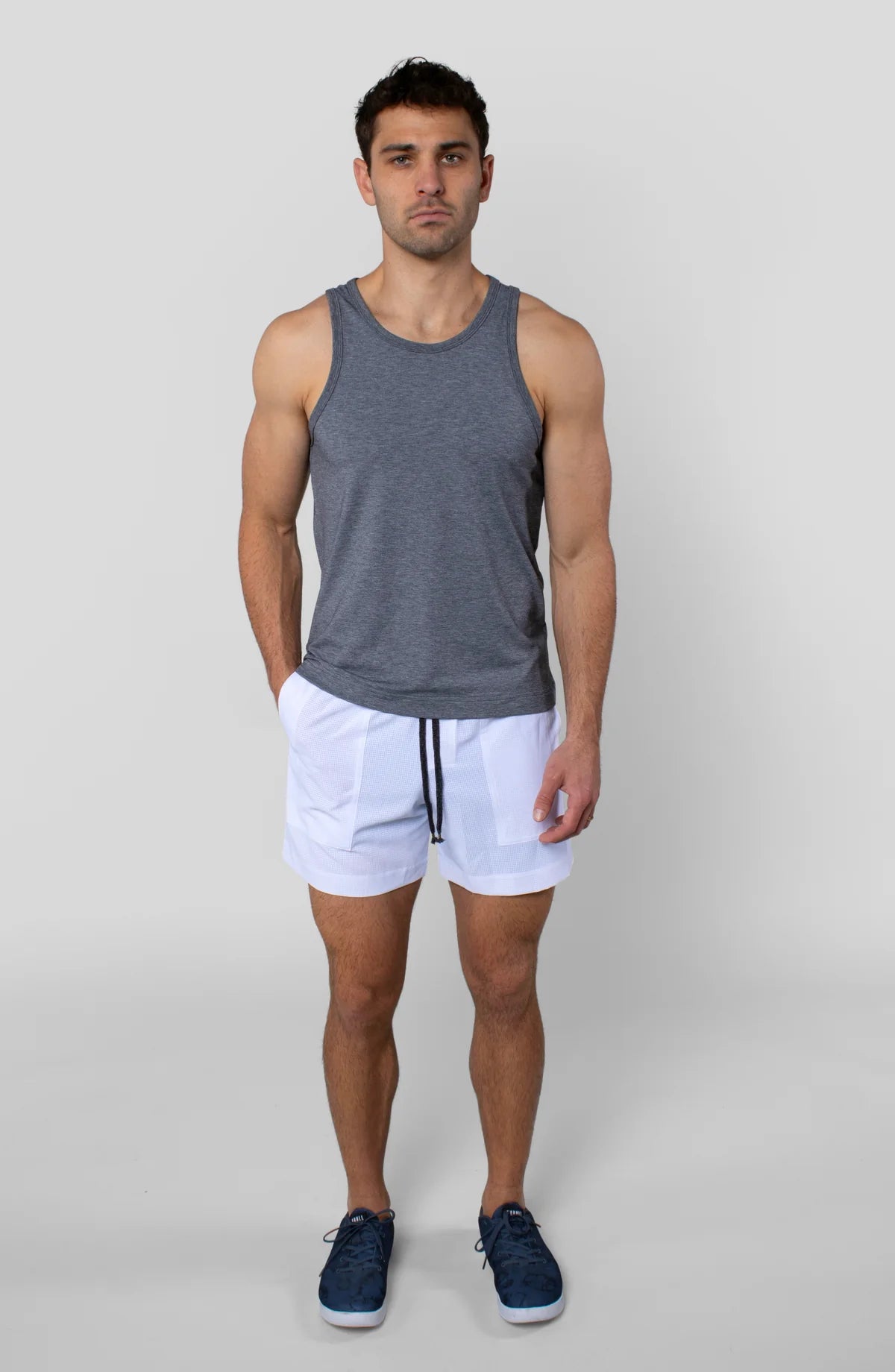 Core Tank - Heathered Gray