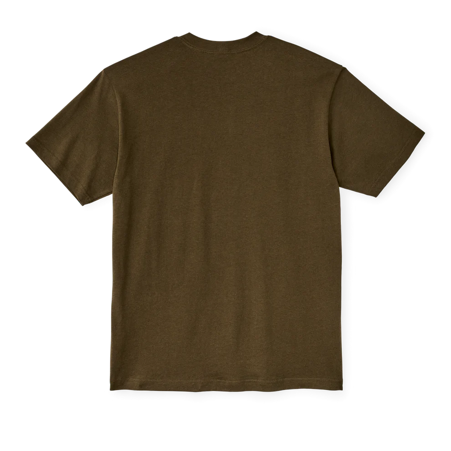 Frontier Graphic T-Shirt - Military Olive
