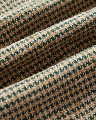 Pied Poule Houndstooth - Dark Green