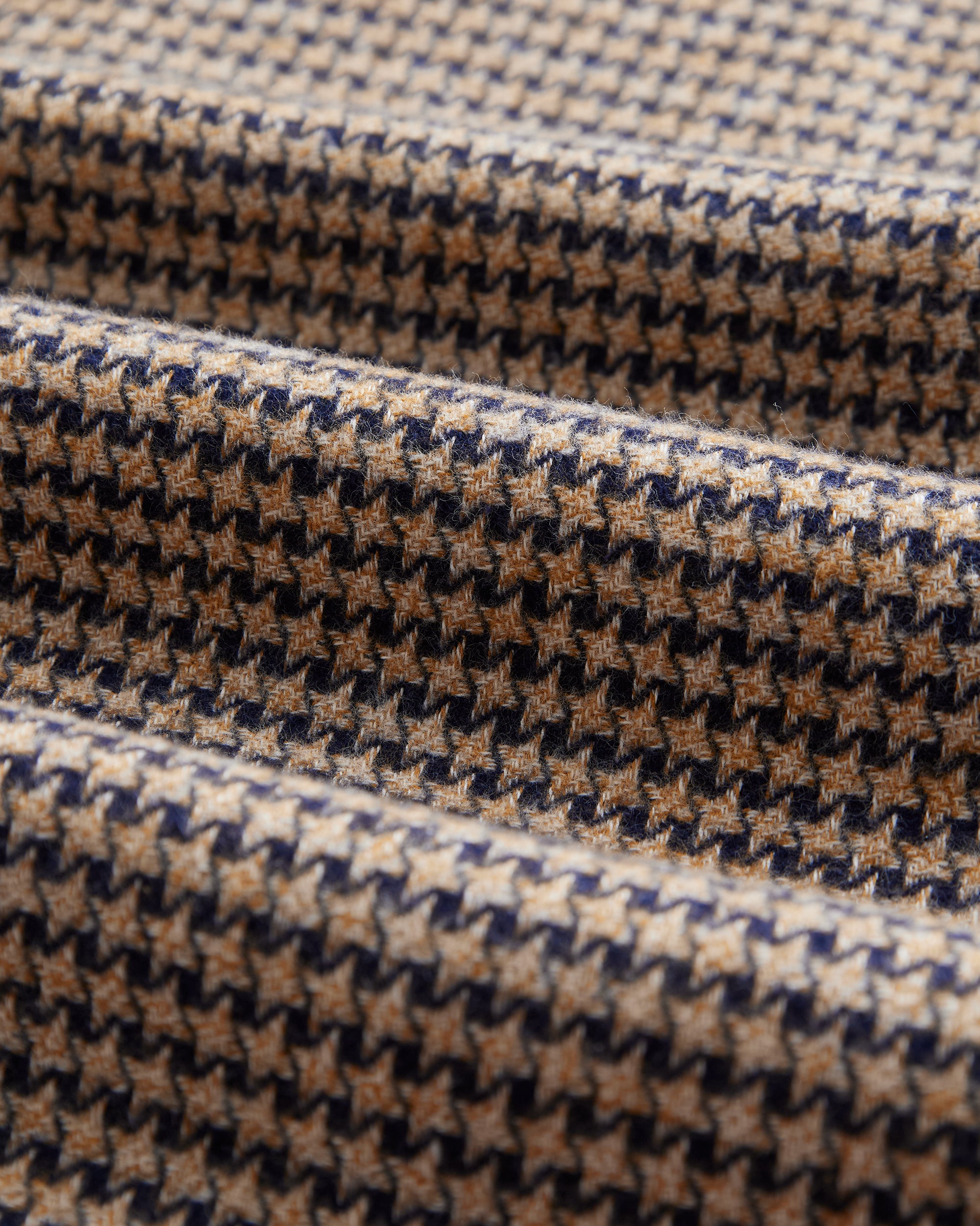 Pied Poule Houndstooth - Navy