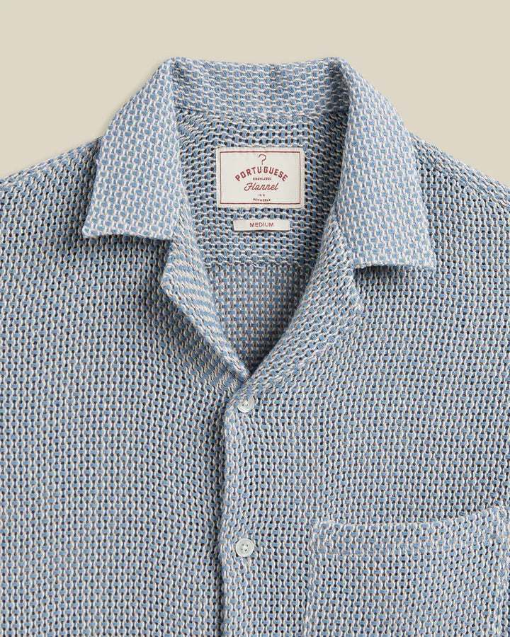 Agora Camp Shirt - Pastel Blue