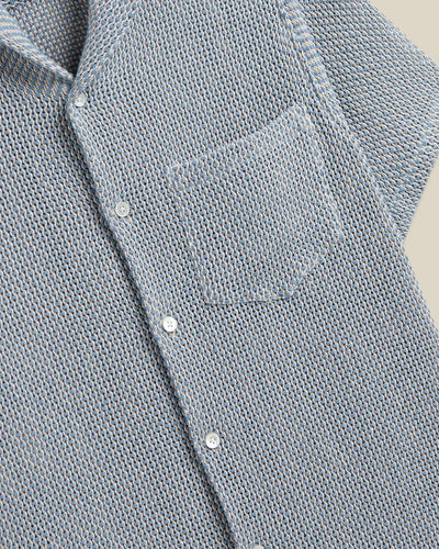 Agora Camp Shirt - Pastel Blue