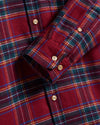 Almada Flannel Shirt - Red Plaid