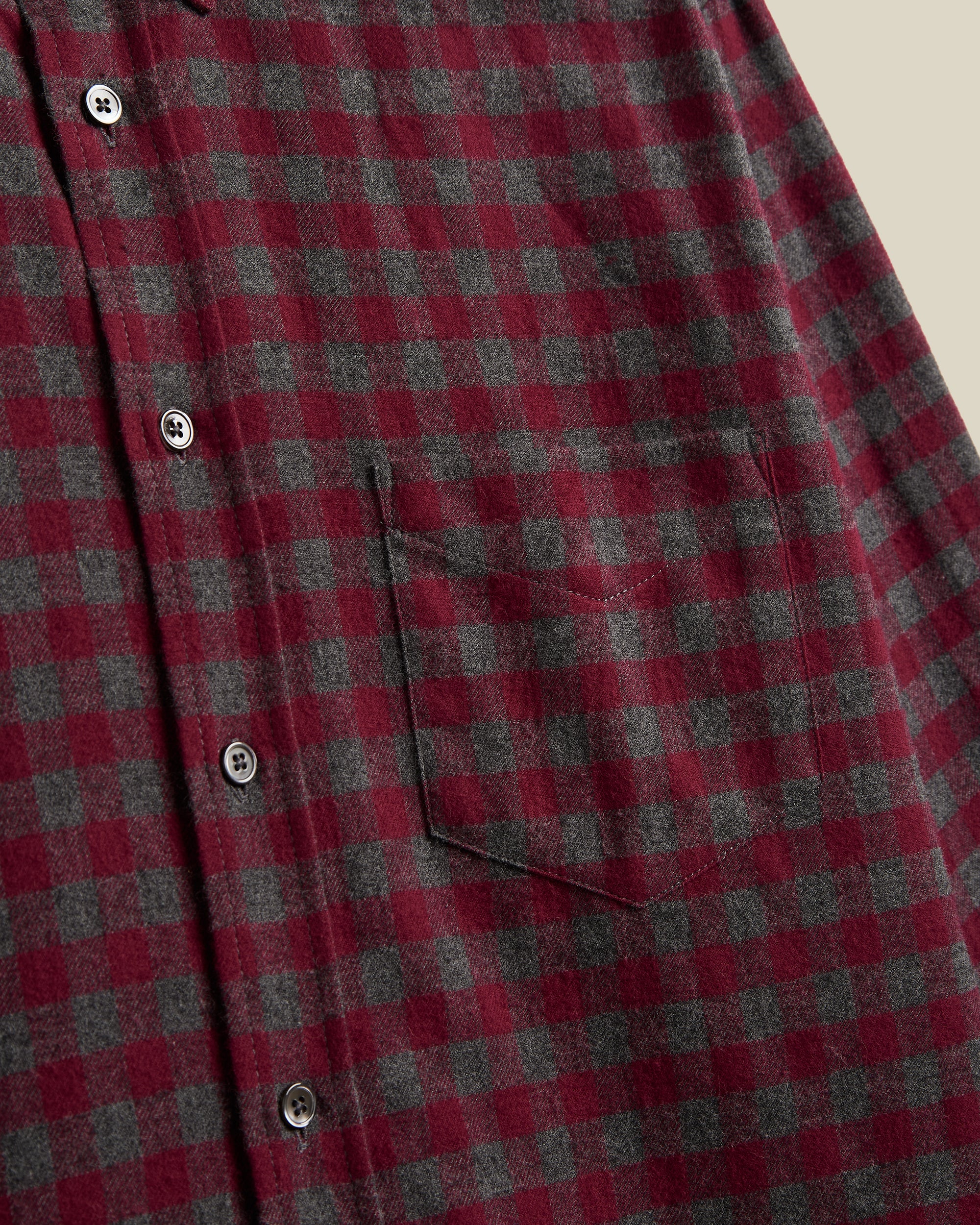 Aquila Flannel Shirt - Red