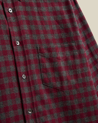 Aquila Flannel Shirt - Red