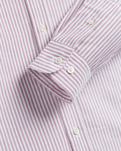Belavista Stripe Oxford - Bordeaux