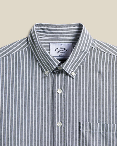 Belavista Stripe Oxford - Black