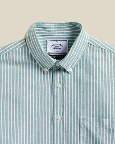 Belavista Stripe Oxford - Green