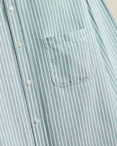 Belavista Stripe Oxford - Green