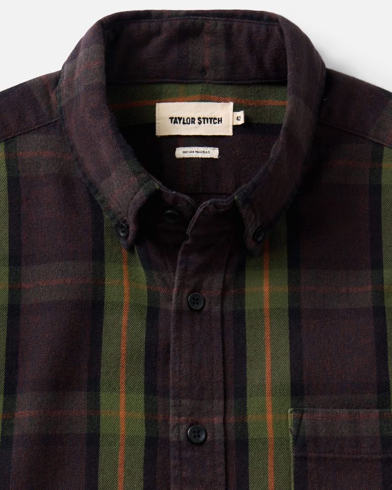 The Jack - Merlot Plaid Flannel