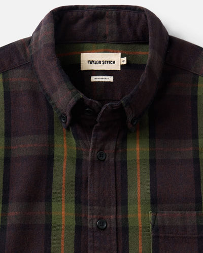 The Jack - Merlot Plaid Flannel