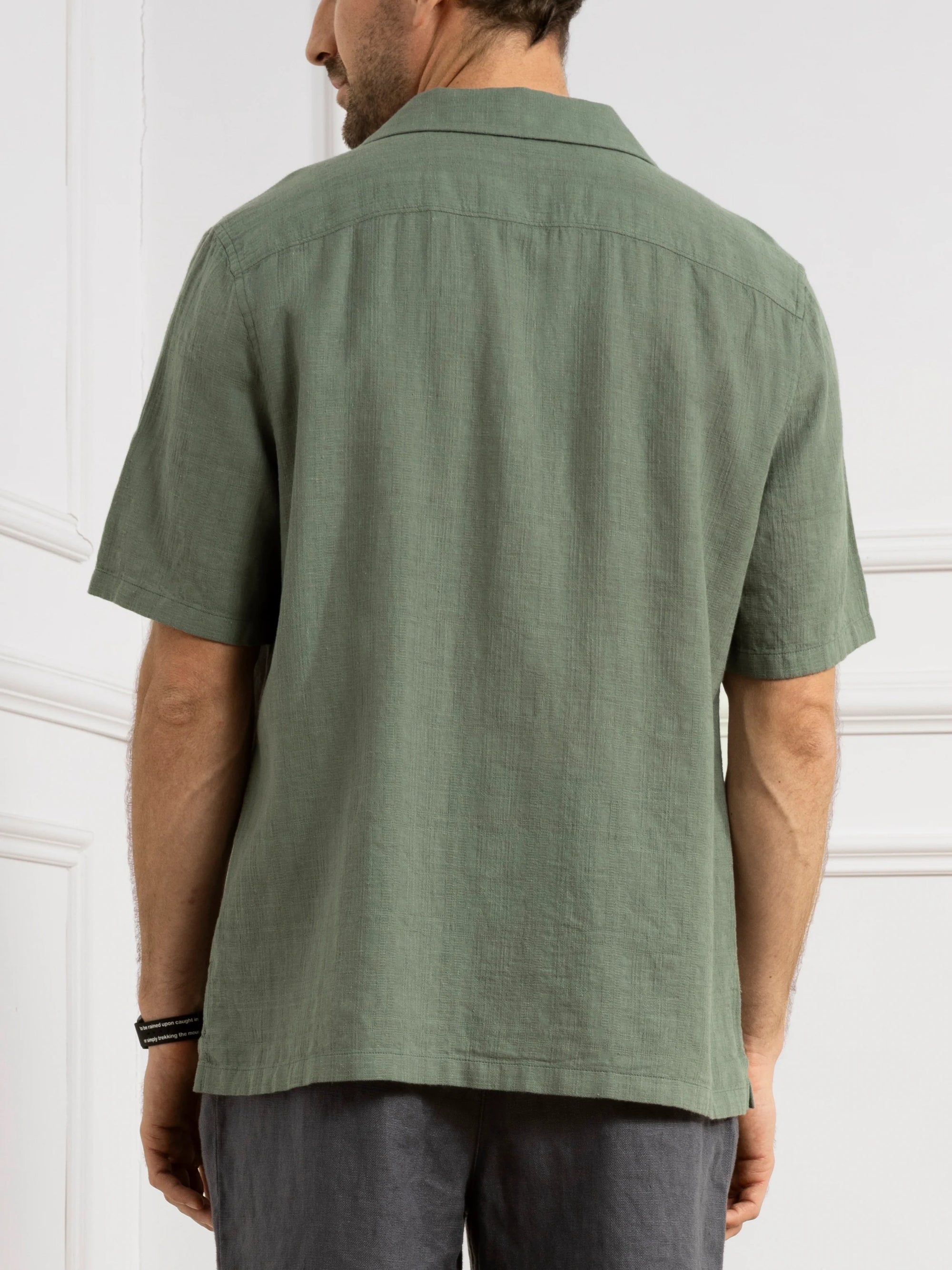 Rockaway Linen Cotton Shirt - Tea