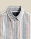 Brushed Oxford - Multi Stripe