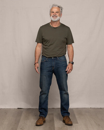 Brodie Athletic Tapered Denim - Dirty Classic