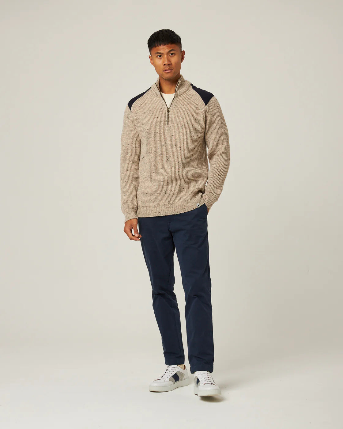 Bexley Quarter Zip Sweater - Skiddaw