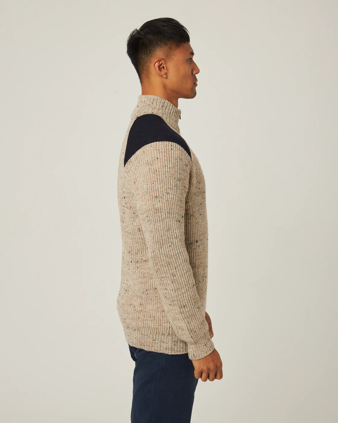 Bexley Quarter Zip Sweater - Skiddaw