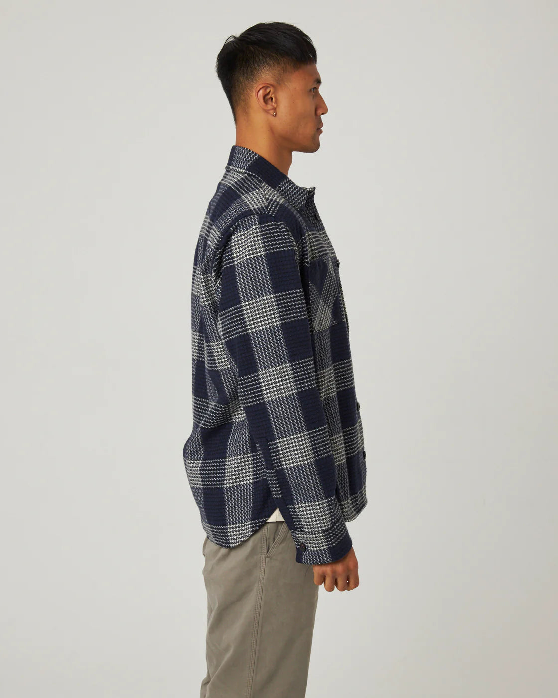 Blunt Overshirt - Navy William Check