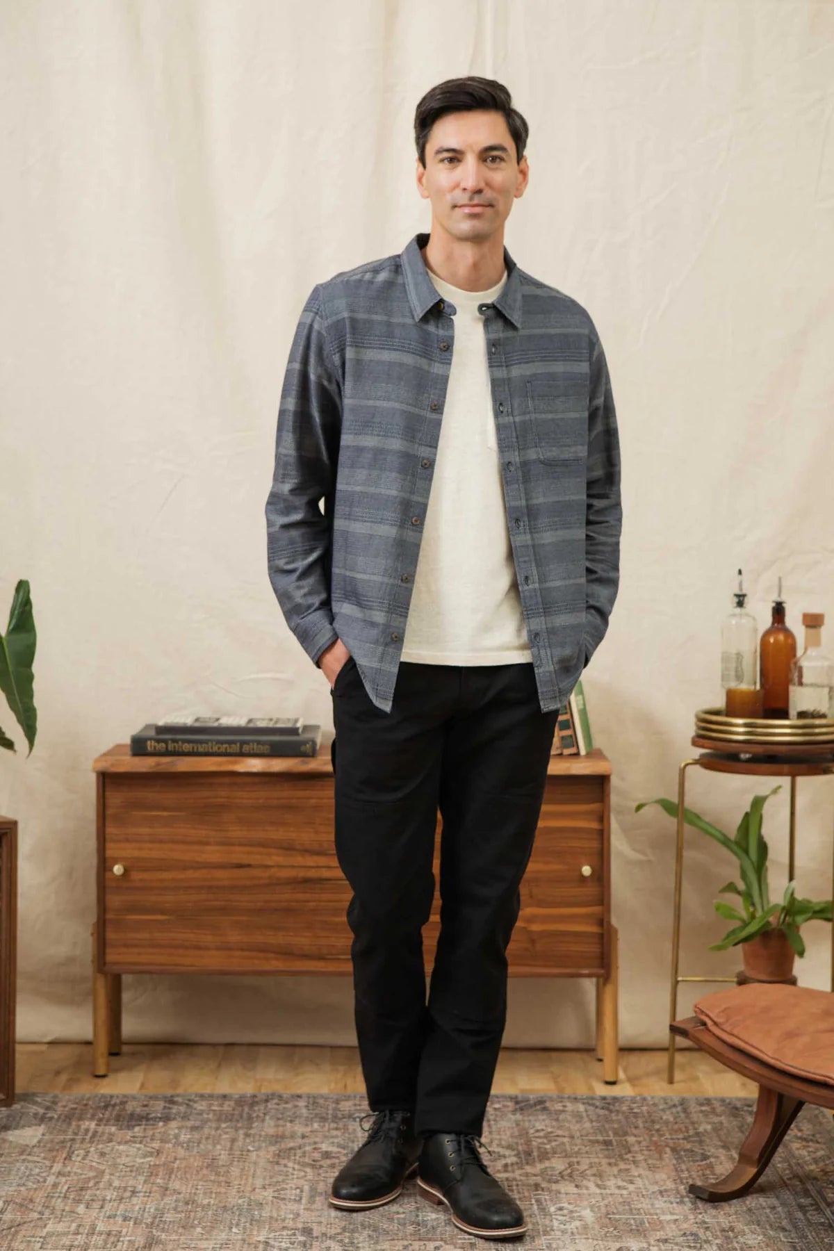 Jude Long Sleeve - Cascade Weave