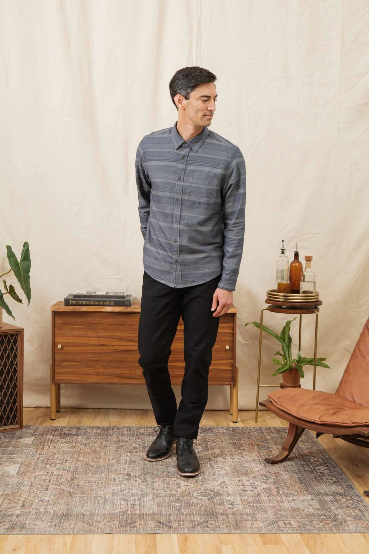 Jude Long Sleeve - Cascade Weave