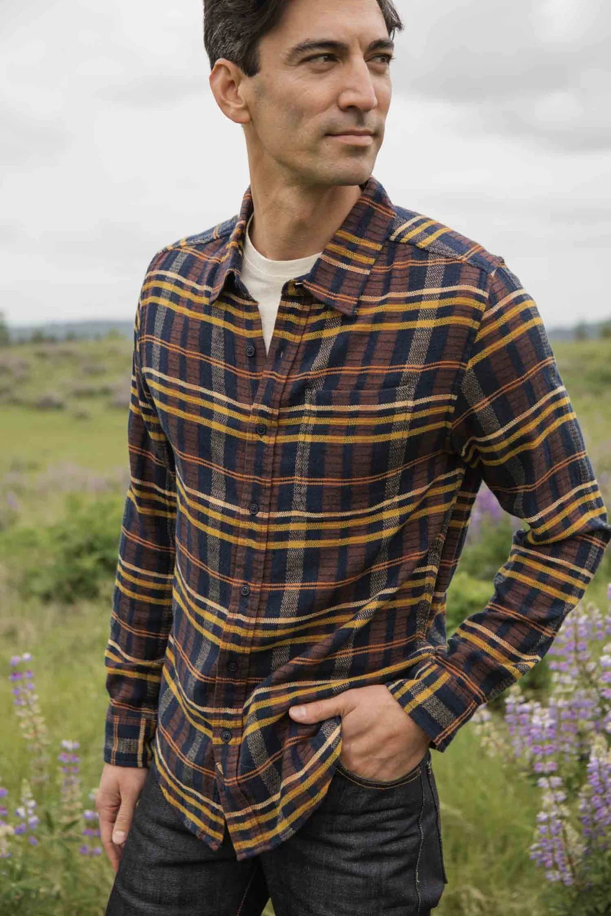 Larson Long Sleeve - Desert Dawn Plaid